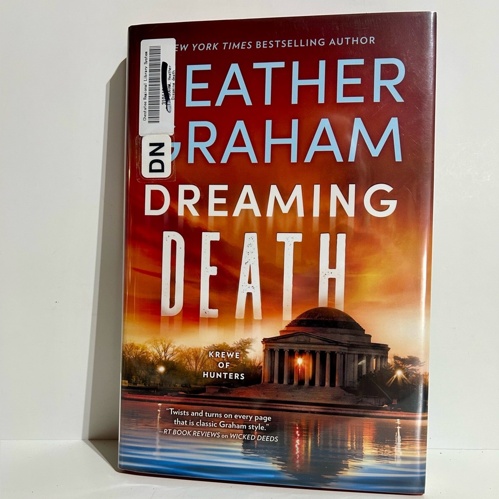 Dreaming Death Krewe Hunters Heather Graham Hardcover Book Fiction